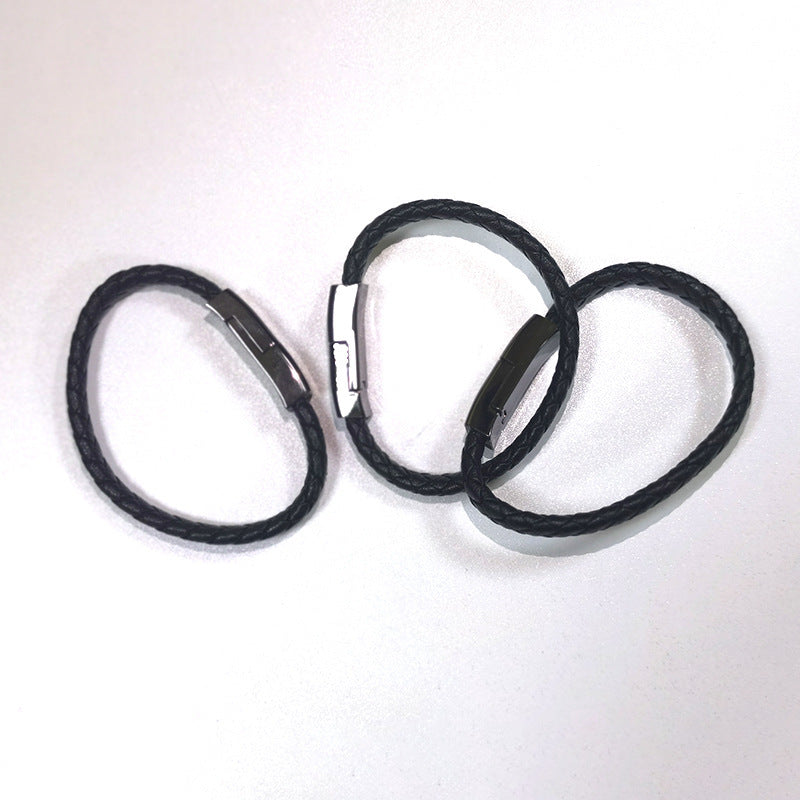Smart Bracelet Charger – Cable 3-en-1 rápido y portátil