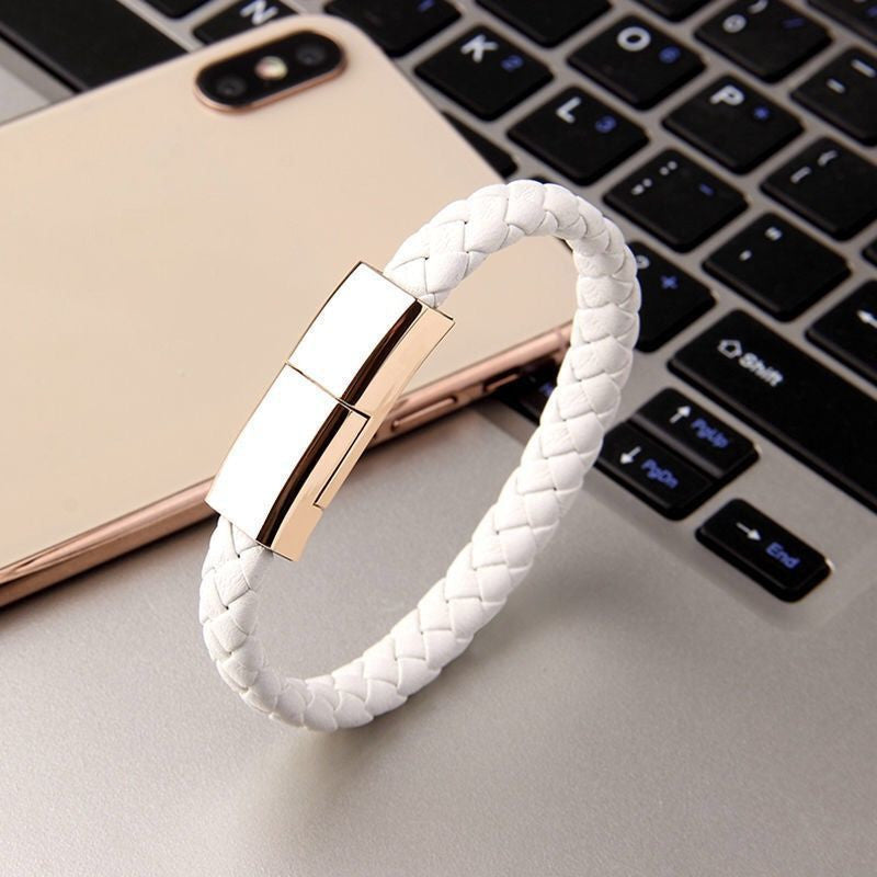 Smart Bracelet Charger – Cable 3-en-1 rápido y portátil